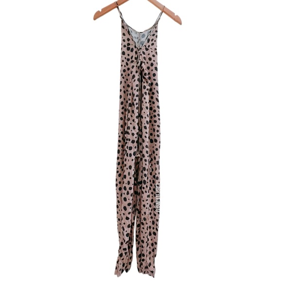 LNA Feline Leopard Jumpsuit Cross Back Size XXS 🐆 - Picture 3 of 6